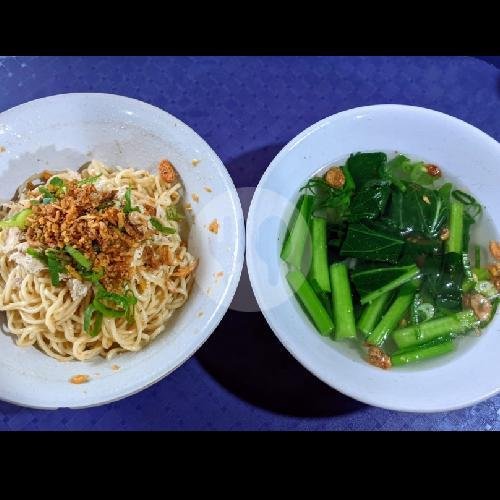 Yamien Asin Baso + Pangsit + Babat menu Mie Baso Mas Ano, Soreang