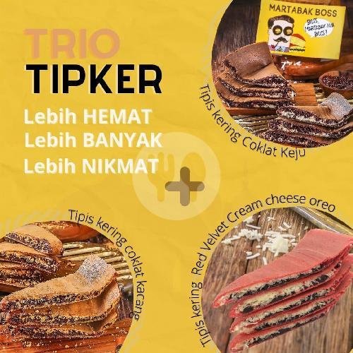 PROMO COMBO (Manis + Asin Telor GOKIL + Tipis) menu Martabak Boss, Pangpol IX