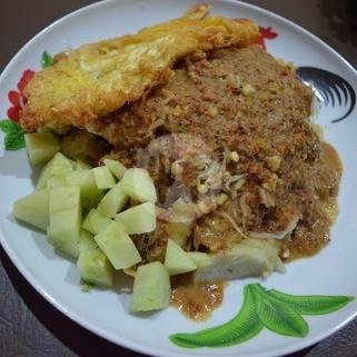 Ketoprak menu Lotek & Gado - Gado Bu Bagyo, Sagan