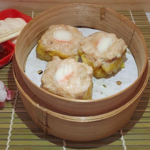 Siomay Octopus menu Roda Berkah Dimsum Sushi, Lembang