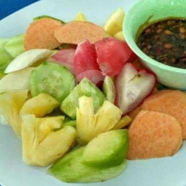 Rujak menu Rujak Es Krim Handayani, Kemayoran