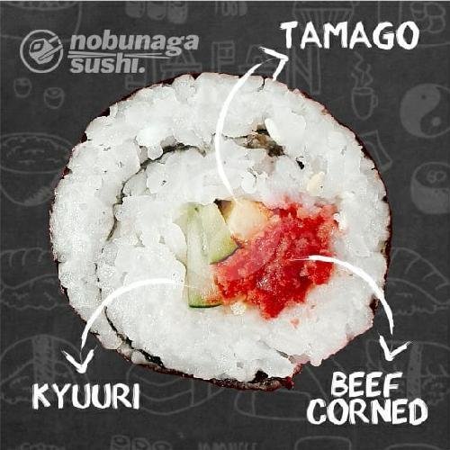 Sushi Shrimp Katsu (6 Potong) menu Nobunaga Sushi Dan Ramen, Bandar Lor Kediri