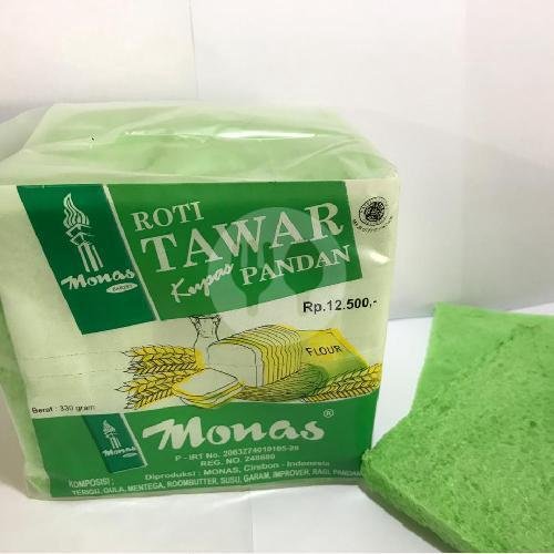 Roti Tawar Bandung menu Monas Bakery, Jagasatru