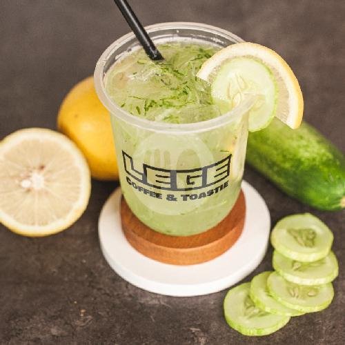 Cucumber Lemonade (Ice) menu LEGE Coffee & Toastie, Centennial Tower