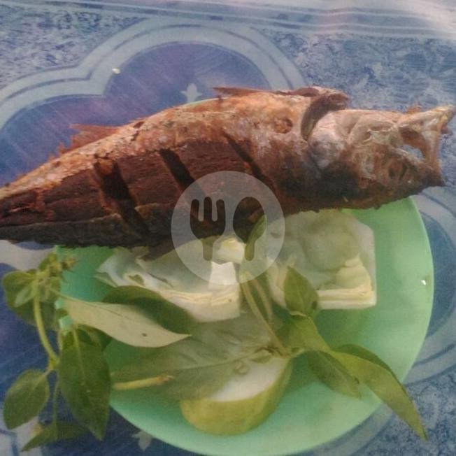 Lele Goreng menu Warung Penyetan Tenda Biru, Jln Affandi No 19