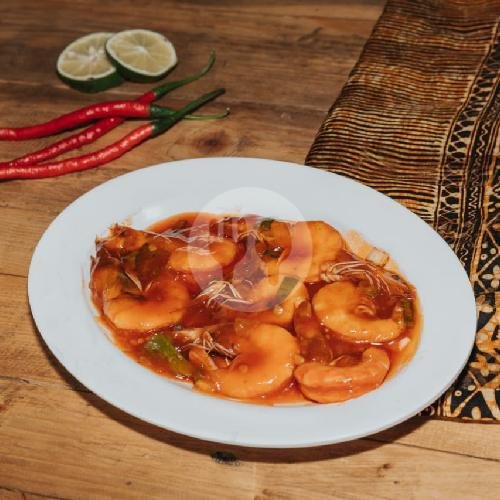 Udang Saos Padang menu Rumah Seafood