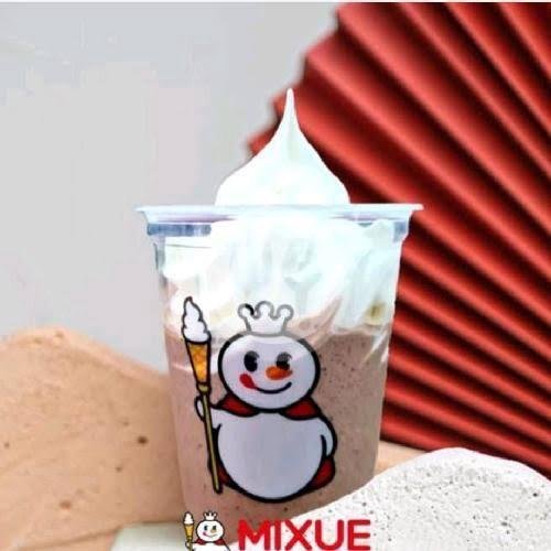 Strawberry Mi-Shake menu Mixue, Veteran Pasuruan