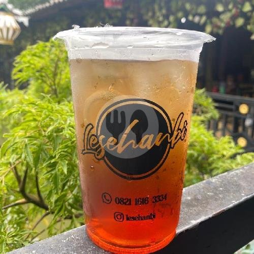 Es Jeruk menu RM Lesehan Berkah Ilaahi (BI), Menganti