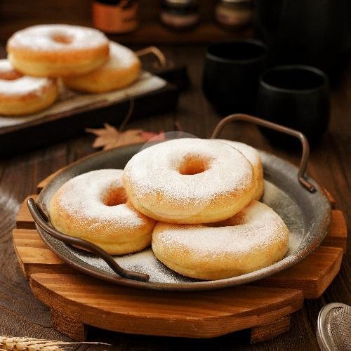 Donat Kentang Topping Cappucino menu Lagady Donuts, Gayungsari