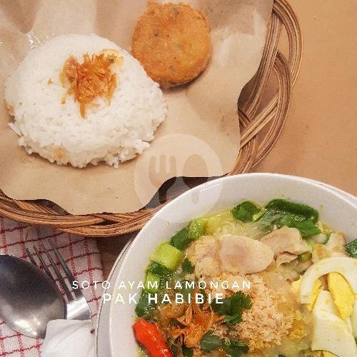 Sayap menu Soto Ayam Lamongan Pak habibie, Cibeunying Kidul