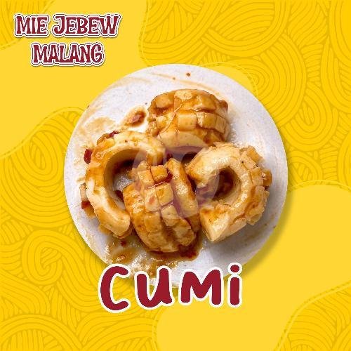 Ceker menu Mie Jebew Malang, Suhat