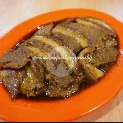 Ayam Hainan menu The Delipork x Nasi Campur Kencana, Pakuwon Trade Center