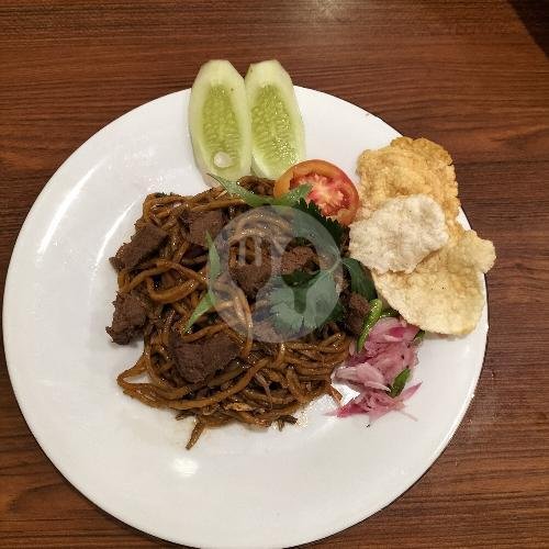 Mie Aceh Tumis Daging menu Mie Aceh Samudra Manggarai, Masjid Al Falah Manggarai