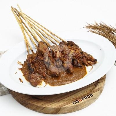 Sate Sapi 10tusuk menu Sate Madura Pak Asol, Durian
