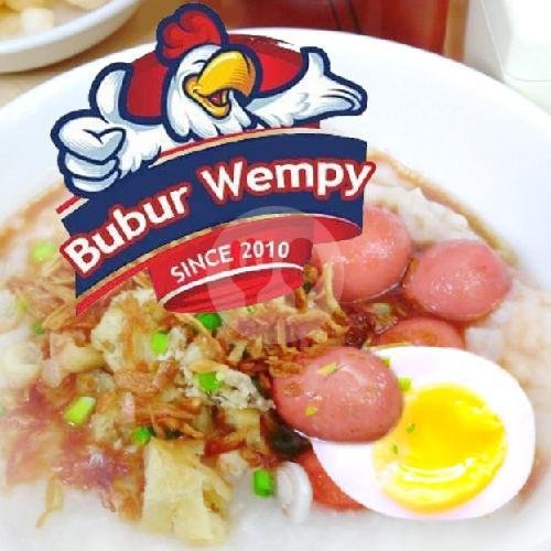 TraktirGebetan (Bubur Sosis Kornet Keju) menu Bubur Ayam Wempy, Thamrin 10