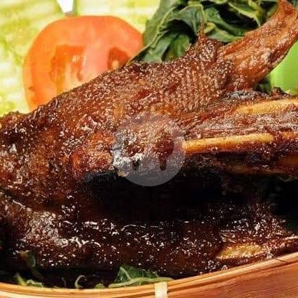 Ayam Aja menu Nasi Bebek Cak Herman Madura, Tanah Abang