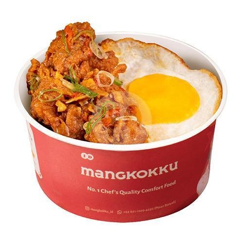 Tahu Bumbu Garlic menu Mangkokku Rice Bowl, Wisma Permai Barat