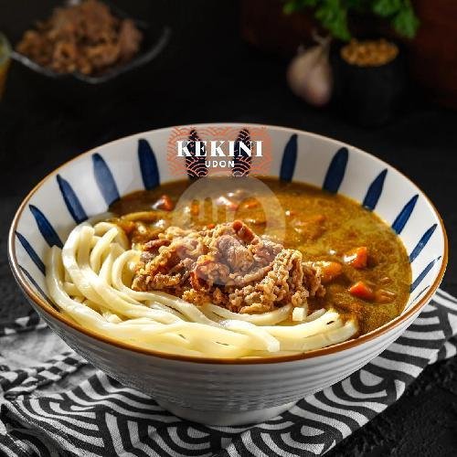 Japanese Chicken Curry Udon menu Kekini Udon & Tempura, Kemang