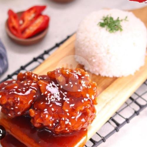 Chiken Steak menu Burjo And Kitchen, Warungboto