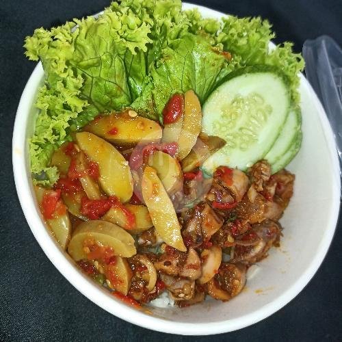 Rice Bowl Cumi Jengkol menu Dapur Dadakan, Klari