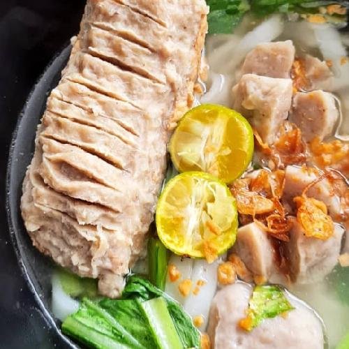 Tahu Bakso Komplit menu Bakso Gepeng Acun, Ruko Harapan Indah