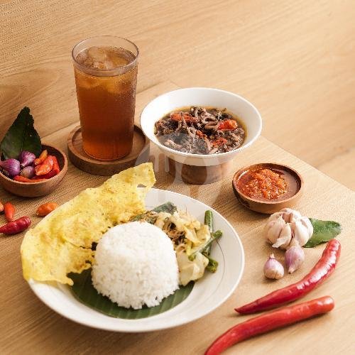 Nasi Patin Asap Pedas + FREE ES TEH menu Pedesan Nyai, Gading Kasri