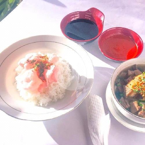 Teh Es menu Soto Garuda, Padang Utara