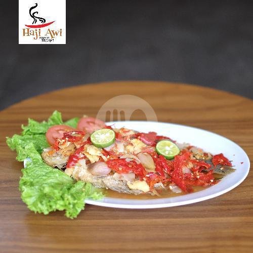 Pecak Ikan Gurame menu Waroeng Betawi Haji Awi, Pasar Minggu