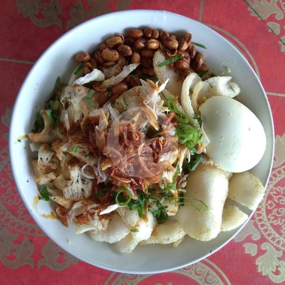 Sate Telur Puyuh menu Bubur Ayam Jakarta Naufaltama, Damai