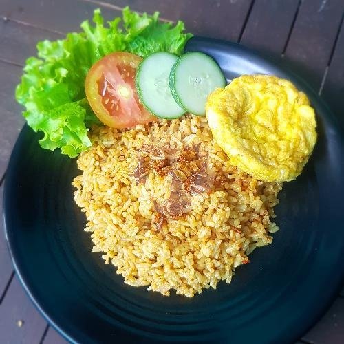 Nasi Gila menu Ayam Geprek Waroenk Guspray, Baki