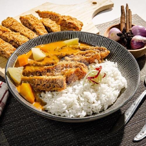 Katsu Curry Bowl (India) menu Curry On, Gubeng