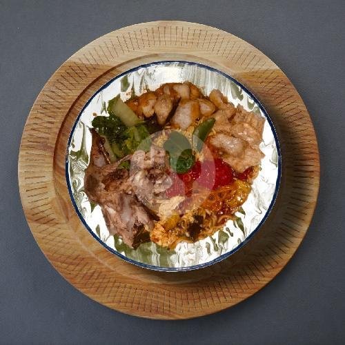 Seblak Campur Telor+ Ceker menu MST juice Dan Seblak, Jatinangor