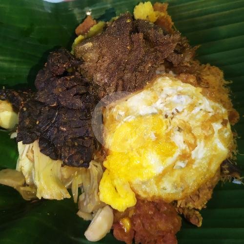 Nasi Kare Telor + Teh Pucuk Harum 350ml menu Nasi Buk Madura Barokah, Jodipan