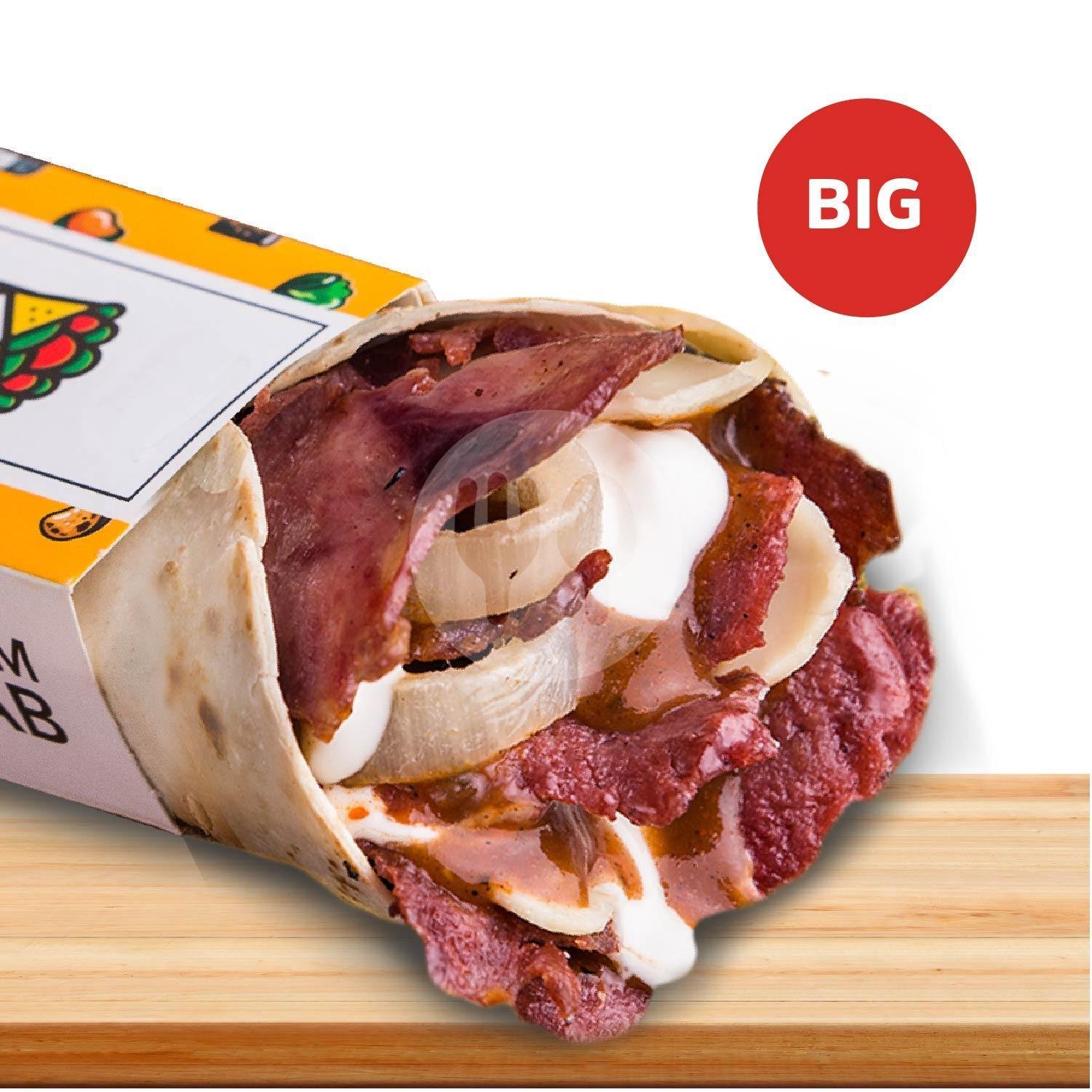 Big Cheesy Smoke Beef Kebab menu KABOBS - Premium Kebab, Bassura Mall