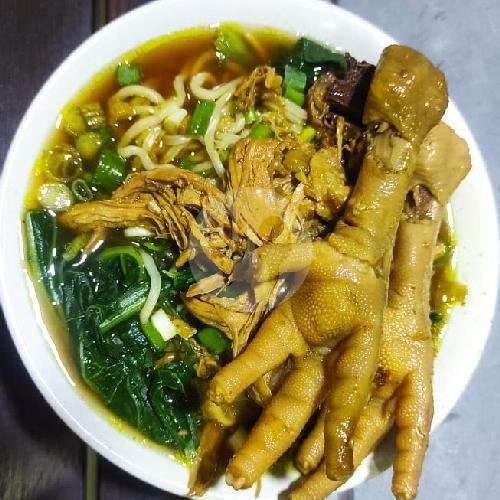 Lontong menu Mie Ayam & Bakso 