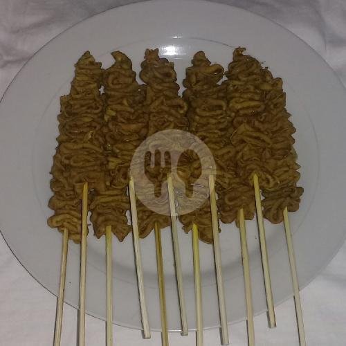 Sate Kulit menu Bubur Ayam Jakarta Bang Andri, Anggajaya