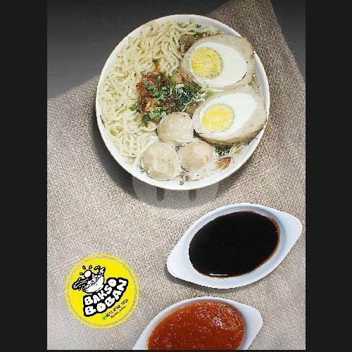 Bakso Telor + Urat menu Bakso Boban, Pisangan Lama