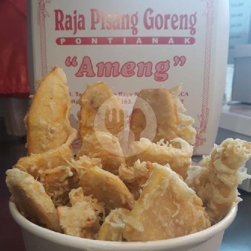 Pisang Setengah Matang Vacum menu Raja Pisang Goreng Ameng, Tanjung Duren