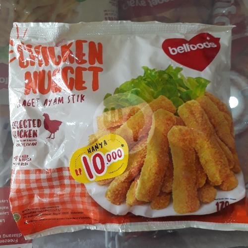 Bellfoods Uenak  Chicken Nugget Stick 500 gr menu Berkah Frozen Food, Pasir Impun