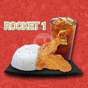 Rocket 1 menu Rocket Chicken Bandar, Mojoroto