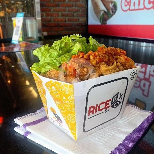 Paket 3 menu D4 Fried Chicken, Kediri Kota