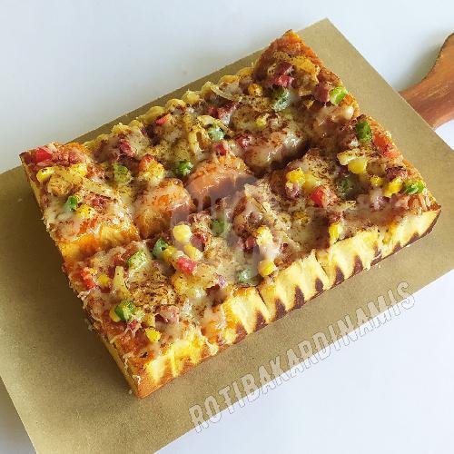 Pisang Coklat Keju menu Roti Bakar Dinamis Bumbu Pizza Keju Mozzarella, Kepongpongan