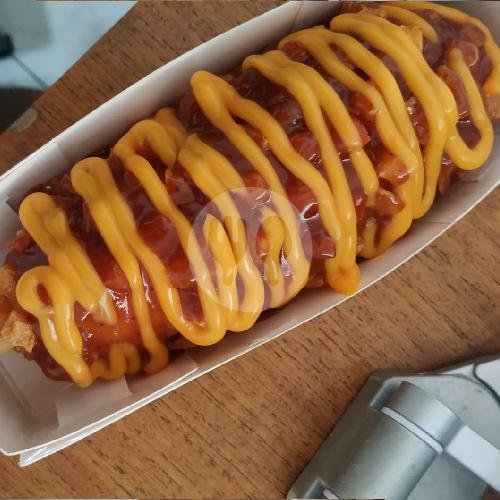 Hotang Mozarella Large menu Corndog & Garasi Boba By Dapur Uti, Lesanpuro