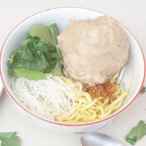 Mie Campur Bakso Kecil Urat menu Mie Baso Mas Minto, Baleendah