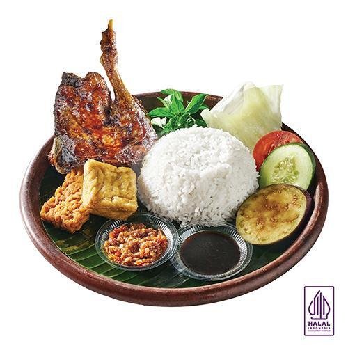 Paket Lele Bakar menu Penyetan Cok, Grand City Mall