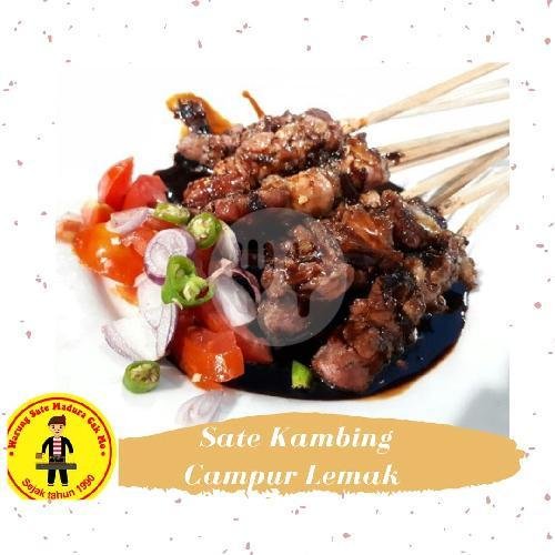 Sate Kambing Campur Lemak 10pcs menu Sate Madura Cak Mo, Lebak Bulus
