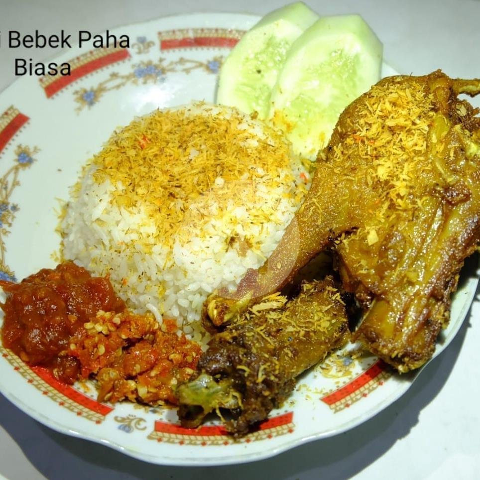 Nasi Paha Biasa menu Nasi Bebek Tugu Pahlawan, Bubutan