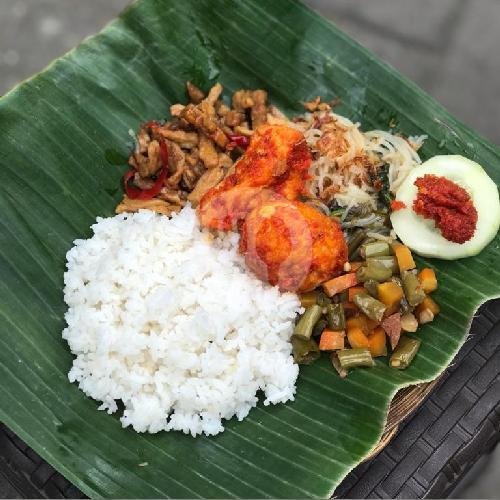Telor Asin menu Nasi Pecel Madiun - Sulfat
