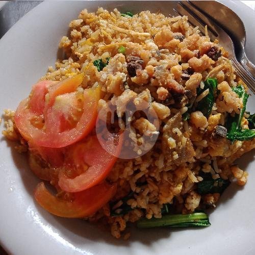 Mie Goreng Ati Ampela Ayam Baso Telor Gratis Teh Manis Dingin menu Nasi Goreng Pungkur Mas Bambang, Pagarsih