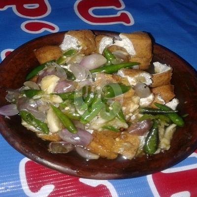 Tahu Gejrot Sedang menu Tahu Gejrot KKO Wong Cilacap, Cilandak